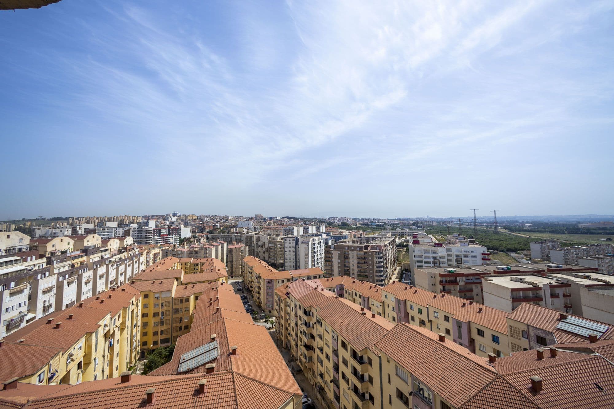 Vue à partir du Bloc B