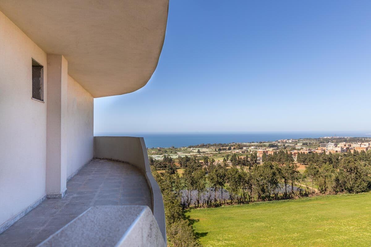 Vue sur mer à partir du bloc B3